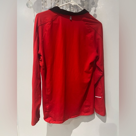 Nike Red Dri-FIT Pullover - Picture 2 of 3